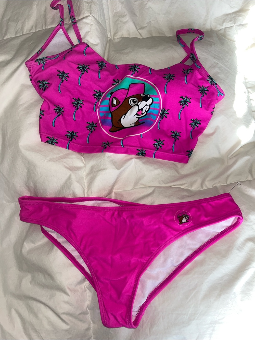 Buc-ee’s Womens Hot Pink Bikini